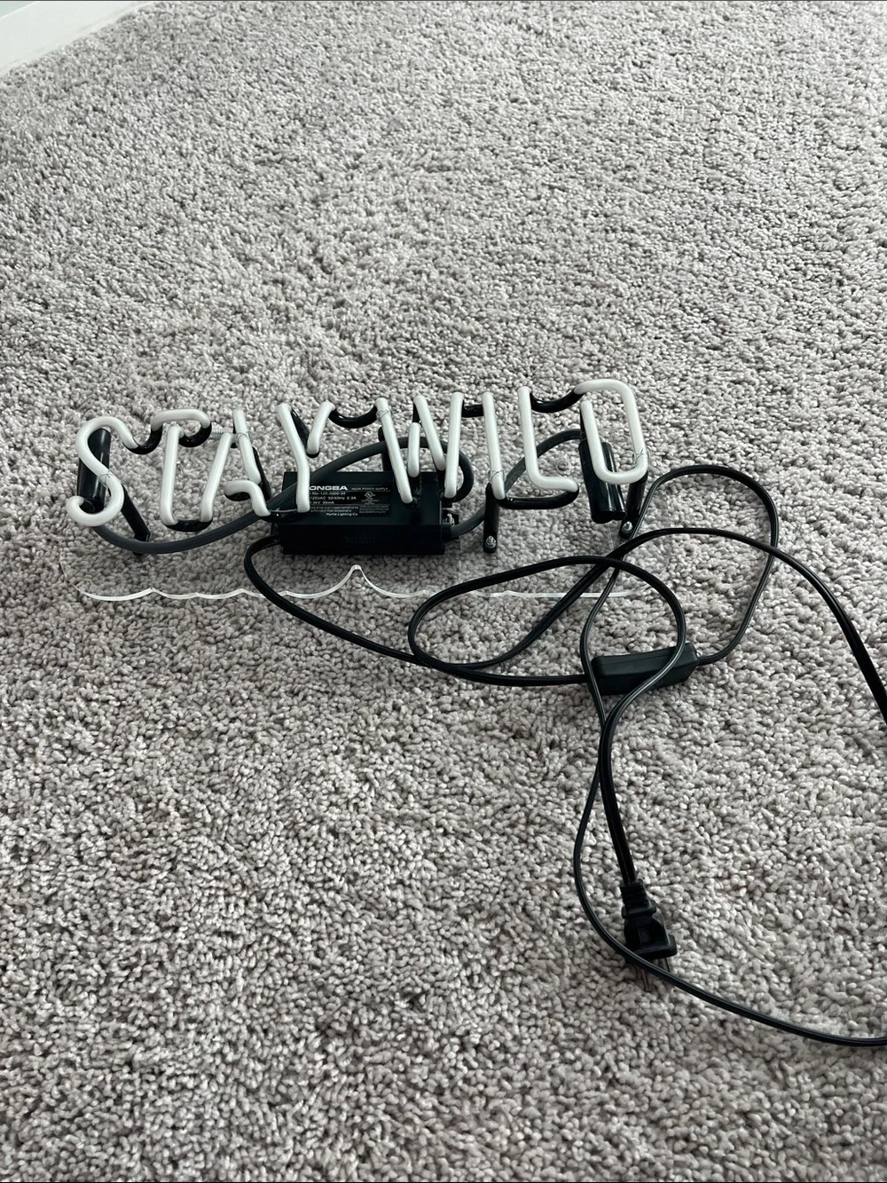STAY WILD Neon Sign